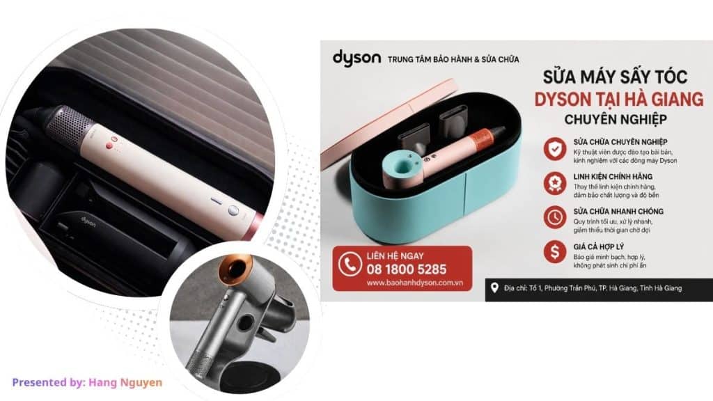 Sửa máy sấy tóc Dyson tại Hà Giang
