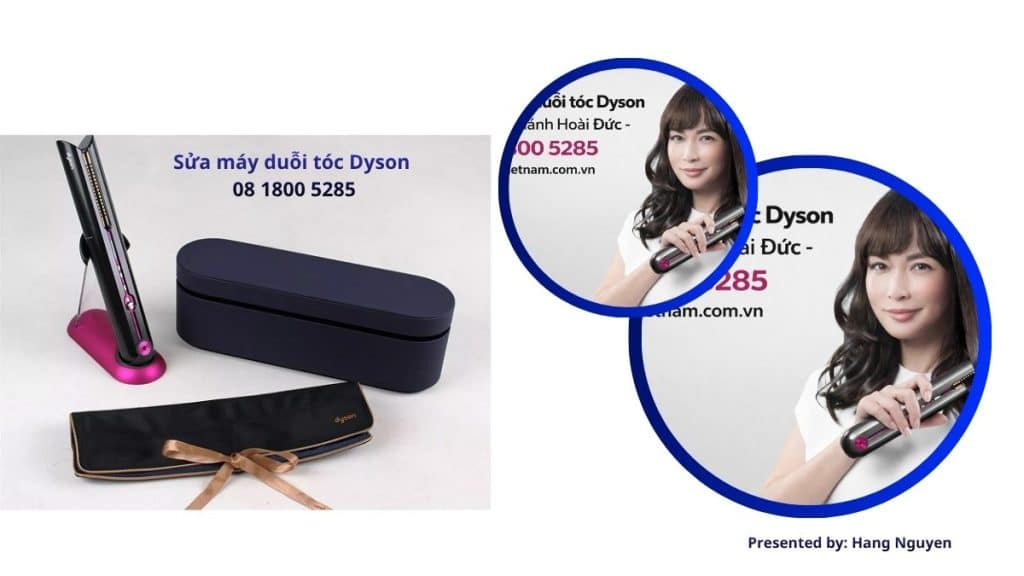 Sửa chữa máy duỗi tóc Dyson 