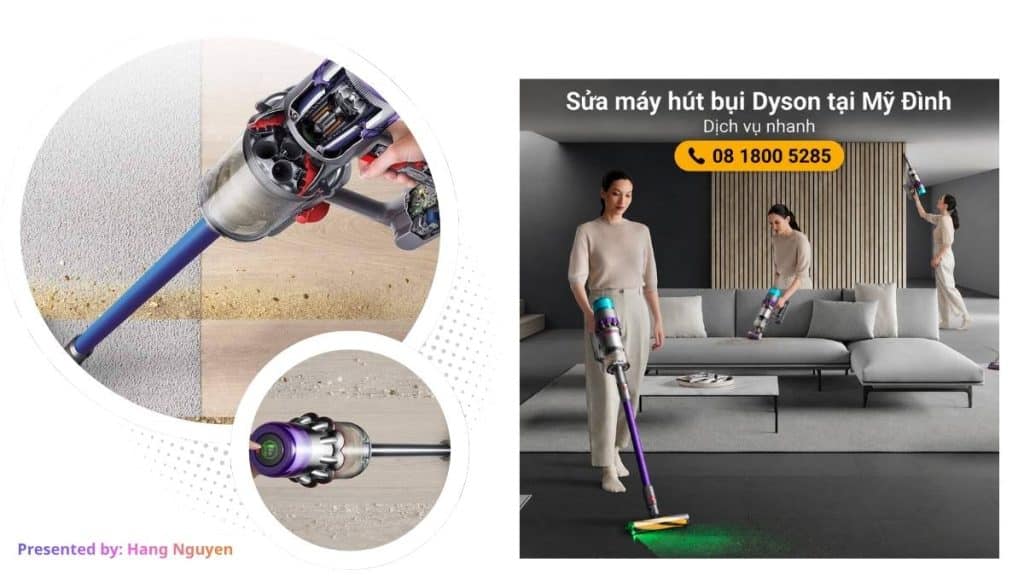 Sửa máy hút bụi Dyson 